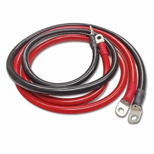 35mm Battery cable- black and red